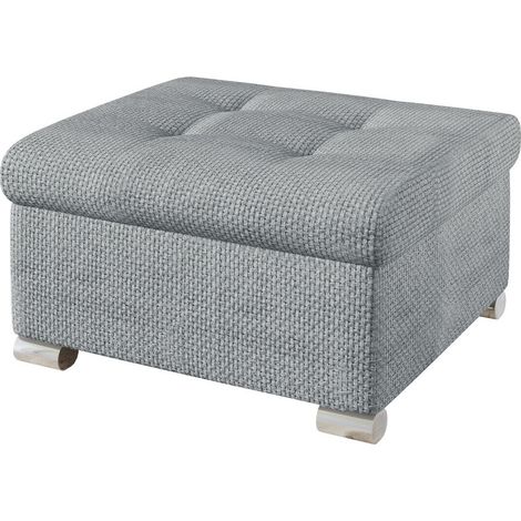 Reposapiés Comfivo Gemma, Flow 17, 41x68x70cm, Diámetro: 0, Tapiz, Patas: Plástico, 0