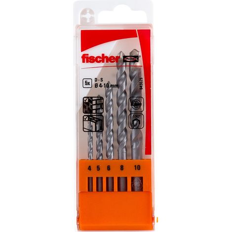 Fischer Steinbohrer D-S Set 4-10mm 5tlg. - 543025 (1/5)
