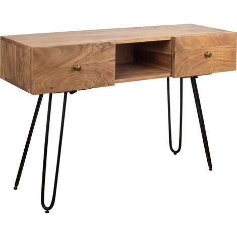 Signes Grimalt Mueble Auxiliar Muebles  Mueble Consola Mueble Auxiliar Marrón 32x100x68cm 34168