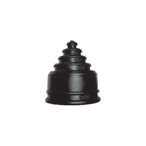 Embout pour gaine flexible annelée Ø34 mm 6311155010