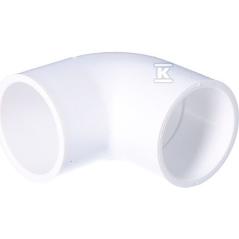 Codo de PVC KW/KW de 1 1/4