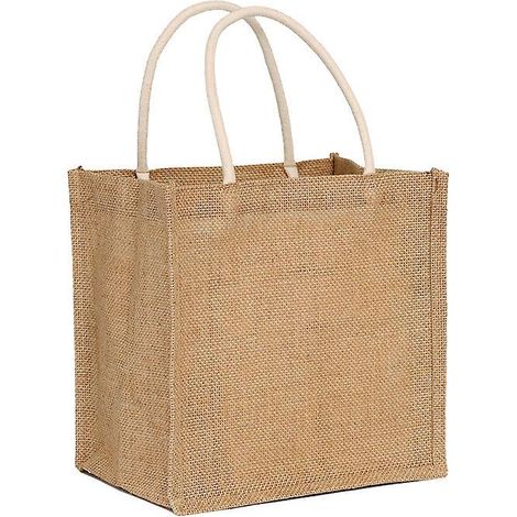 lot De 2 Sacs Fourretout En Toile De Jute Sacs Poignes En Toile De Jute Sacs Provisions Rutilisables Pour Piscine Pche Shopping Bricolage Sac De (1/5)