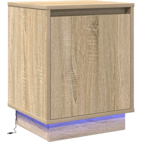 Maison Exclusive - Armadio da Notte Rovere Sonoma 39 x 34,5 x 50 cm