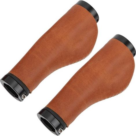 Lenkerüberzug 22,2 mm Breitere Leder Fahrradlenkergriffe Lenkerschutz für Mountainbikes (1/5)