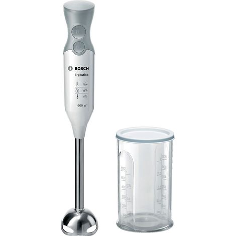 Bosch MSM66110 Mixer a Immersione, 600 W, 0.6 Litri, Plastica, Bianco (1/5)