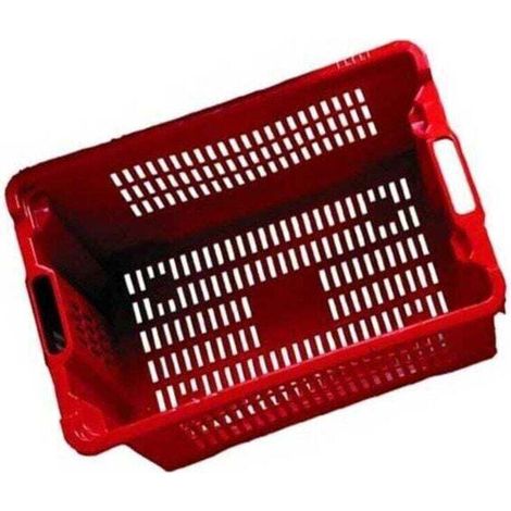 BOÎTE AGRICOLE OUVERTE EMPILABLE ET EMPILABLE CM.56X35XH31 (1/5)