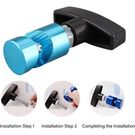 Shipenophy support de tige de levage de capot de moteur de voiture Outil de fixation de tige de Support de bricolage effets Bleu (1/5)