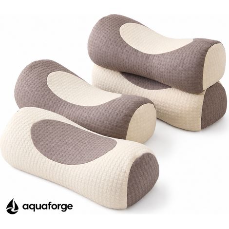 Almofada Cervical Ergonómica Algodão Respirável 38 x 12 x 8 cm (1/5)