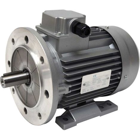 Moteur Électrique Triphasé 230/400V 1.5kW 1500tr/min - MH190L4B35 Bride B35 - Bobinage cuivre (1/5)