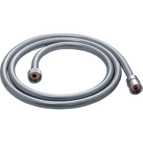 Flexo de Ducha Gedy Silver 00 PVC Plateado 150 cm – Antitorsión