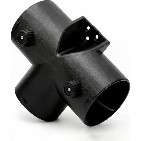 Raccord T ABS 75 mm Conduit d'air 3 voies avec double vanne réglage. Pour chauffage stationnement diesel, ventilation, camping-car, batea (1/5)