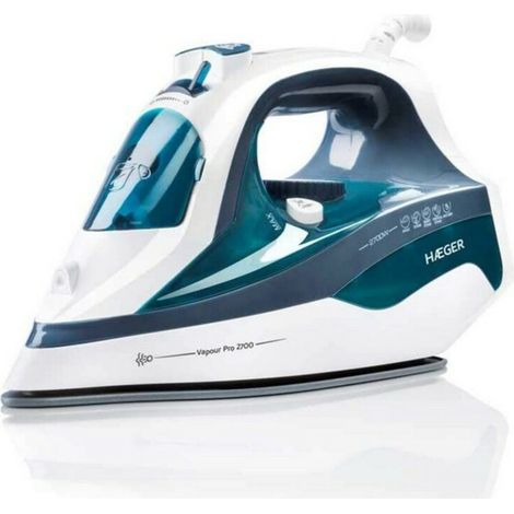 Haeger Vapour Pro 2700 Ferro da stiro a vapore blu potente (1/5)