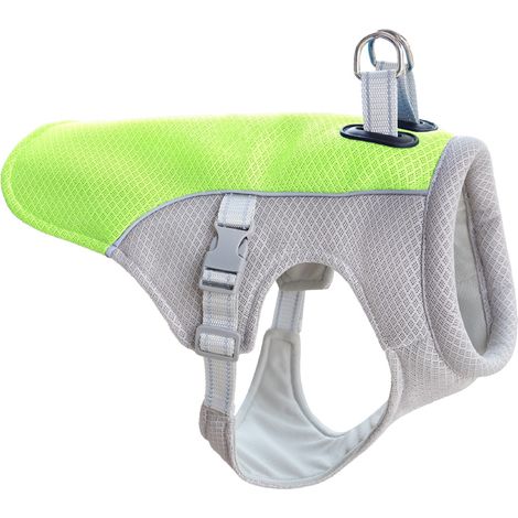 Gilet de refroidissement pour chien, pour chiens de taille moyenne et grande, Veste de refroidissement, pour les activités en plein air, la randonnée, l'entraînement, prévenir la chaleur chez les-tail (1/5)