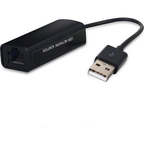 Adaptateur Ethernet USB 2.0 vers réseau 10/100 Mbps RJ45 LAN filaire (1/4)