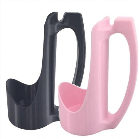 Poignée de canette fine imprimée en 3D - Réutilisable, pour canettes de 35 cl (12 oz) de bière et de boissons énergisantes - Design antidérapant, support de canette fin (1/5)