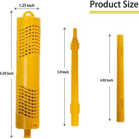 Lauwexe – 2er-Pack Mineralfilterstäbe für Whirlpools – Lebensdauer 4 bis 6 Monate – Reduziert den Chlor- und Brombedarf – Geeignet für Schwimmbäder und Whirlpools (1/4)