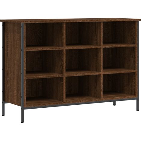 Scarpiera mobile contenitore per scarpe mobile per ingresso/corridoio/soggiorno 100 x 35 x 70 cm legno ingegnerizzato marrone 020021604