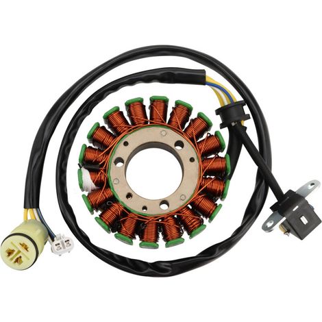 Compatible avec l'ensemble stator-bobine-magnéto de quad Kawasaki KFX450R KSF450 2008 2009 2010, version renforcée de qualité compétition. (1/5)