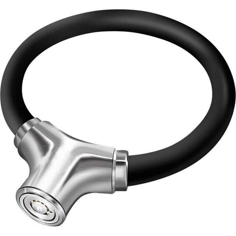 Chaînes Antivol pour vélo Universel Mini Portable Cadenas de Vélo Chaîne Verrouillage Cable Antivol Cadenas avec des clés pour Plein Air Vélo VTT Serrure (1/4)