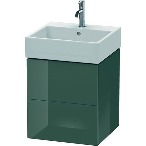 DU WTU L-Cube 544x484x459mm 2 Schubkästen, Dolomiti Grey Hochglanz (1/5)