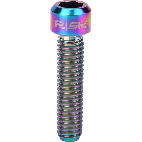 2 Vis M6 x 25mm pour Disque de Frein VTT Vélo - Lot de 2 Pièces (Multicolore) (1/5)