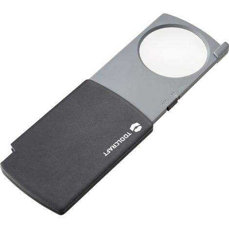 TOOLCRAFT TO-8997039  Handlupe mit LED-Beleuchtung Vergrößerungsfaktor: 2.5 x