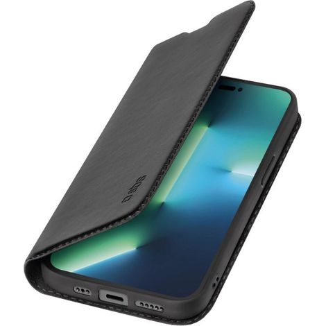 SBS TEBKLITEIP1461PK funda para teléfono móvil 15,5 cm (6.1") Funda cartera Negro (1/3)