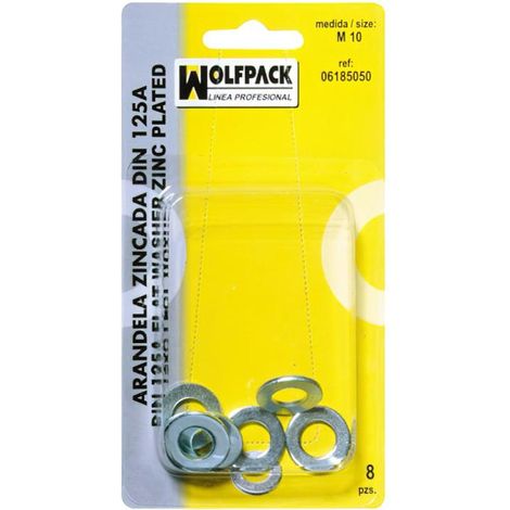 Arandelas Din125A M10 (8 Piezas)