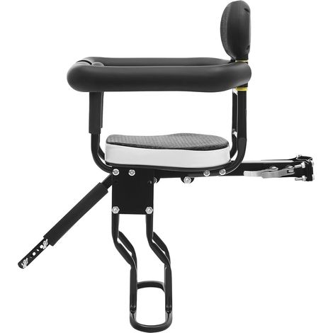 Siège enfant avant réglable pour enfant - Siège de vélo pour enfant - Monté à l'avant - 40 kg - Pour VTT, vélo de ville, vélos pliants (1/4)