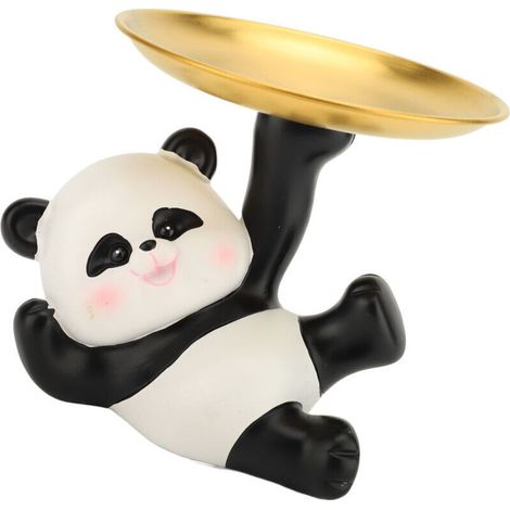 [JAMAIS UTILISÉ]Plateau décoratif de Statue en résine, Porte-clés de Table D'entrée pour Décorer la Chambre à Coucher, Le Salon, Le Bureau D'étude
