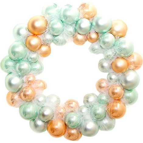 1 boule décorative en forme de couronne (1/3)