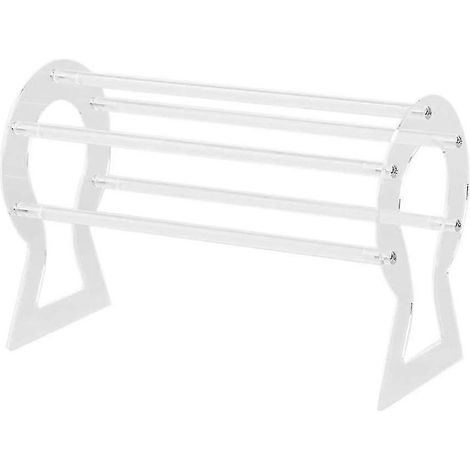 Haarbandhalter, transparenter Haarbandorganizer, Acryl-Haarbandständer, Haarbandaufbewahrungsregal