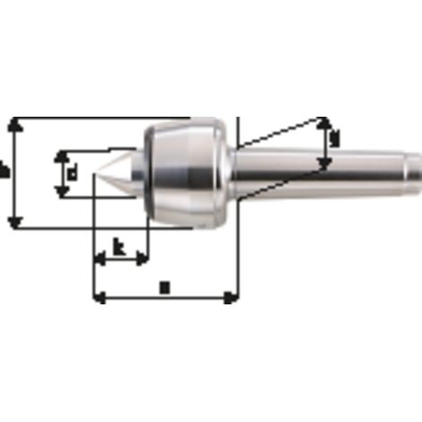 Poinon de centrage MK 4