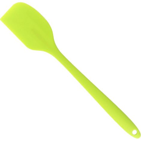 Spatola in silicone resistente al calore (315 °C), flessibile e delicata sulle pentole, facile da pulire con una sola passata, versatile per cucinare e mescolare, blu-verde (1/5)