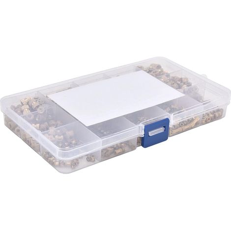 Écrous moletés en laiton, kit d'écrous métalliques assortis (1/5)