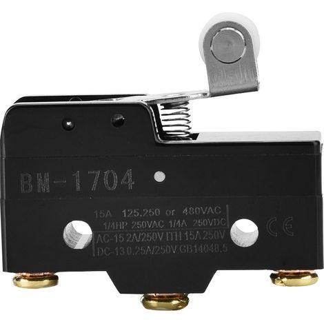 1Pc Momentary Limit Micro Switch Small Stroke Switch Snap Action (BM-1704) (1/5)