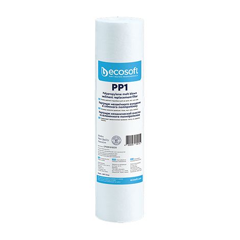 CARTUCCIA FILTRANTE PP 2,5 ECOSOFT- H. 10 Micron 10- ECOSO- pezzi 1