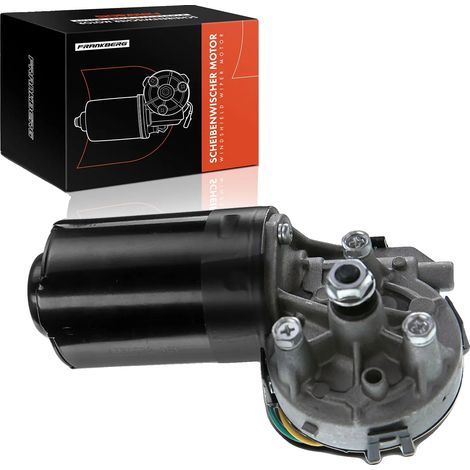 Motor del limpiaparabrisas, 12 V, conector de 5 pines, compatible con Ford Focus, compatibilidad de tamaño estándar, instalación frontal. (1/5)