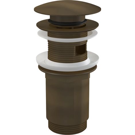 Alca - Waschtischauslauf, ClickClack, Bronze antik A392ANTIC (1/2)