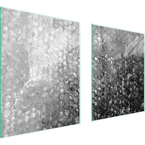 GLASSCHUTZPLATTE FÜR HERD 85x52 DROPS (1/5)