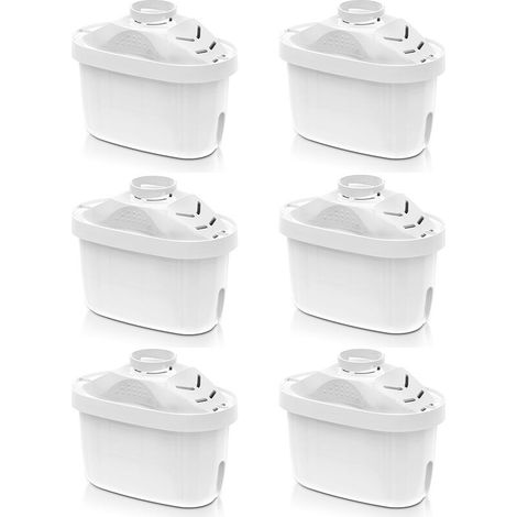 XVX Pack De 6 Cartouches Filtres Pour Brita Maxtra Carafe Filtrante Bouilloire Piece De Rechange (1/5)