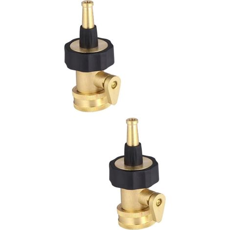 10 Pièces Arroseur Tuyau Robuste Kit D'arrosage Tête De Tuyau D'irrigation De Pelouse Jardin Tournant Durite Balayeuse Pivotante Tuyau D'arrosage Haute Pression Faire Tourner Buse (1/5)