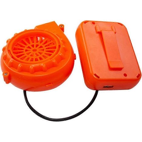 Inflatable Costume Blower Fan Low Noise pour Inflatable Game ClothingOrange SZRH