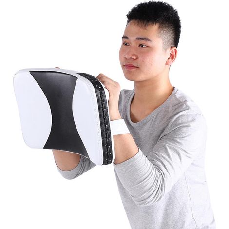 Cible d'entraînement polyvalente pour arts martiaux (MMA, boxe, taekwondo) - Bouclier de frappe compact (1/5)