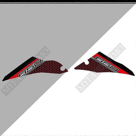 Kit de protection de réservoir, autocollants et emblème pour les genoux, logo et protection de carénage pour Kawasaki Ninja 650 (modèles 2018, 2019, 2020 et 2021) - 65019 (1/5)