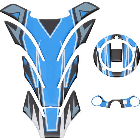 Adhesivo reflectante 3D para carenado de depósito de Suzuki GSXR 600 750 1000 K6 K7 K8 K9 L1 - Protección y decoración (1/5)