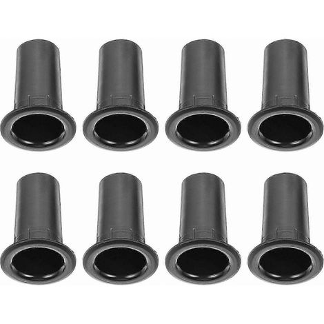 8 tubes bass-reflex pour caisson de haut-parleur ABS, adaptés à une sortie d'air canalisée, 16 µF (1/3)