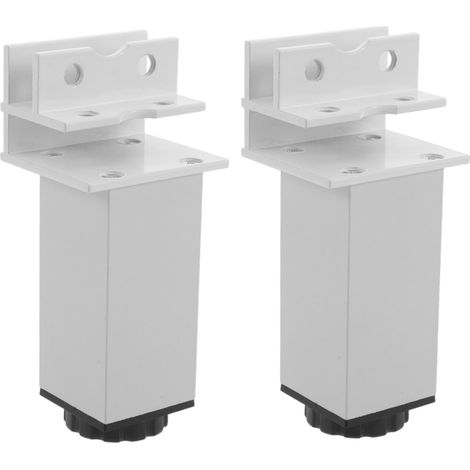 Tofficu Lot de 2 pinces à verre réglables en aluminium pour carrelage et jardinières, hauteur réglable de 18 mm avec système de fixation sécurisé (1/5)