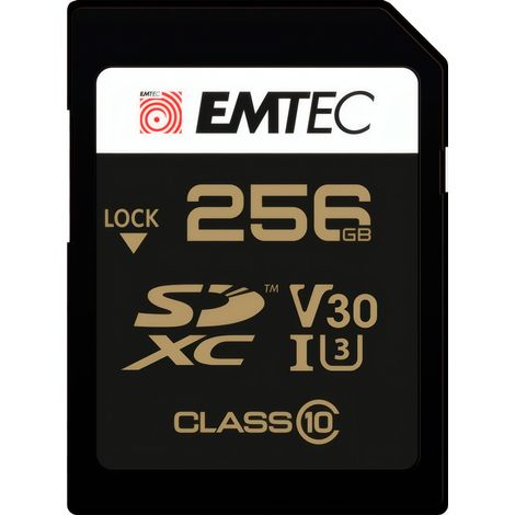 CARD Emtec 256GB UHS-I U3 V30 SpeedIN Pro