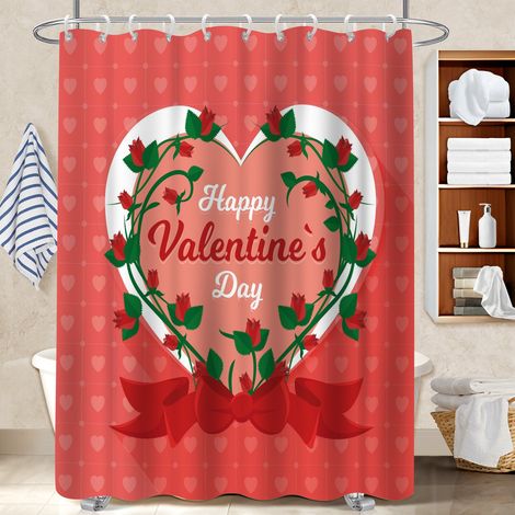 Rideau polyester pour douche 180x180 infroissable bâche de douche pour une déco moderne (1/5)